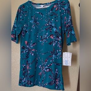 LLR Teal Floral Gigi